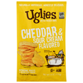 Uglies Cheddar & Sour Cream Kettle Potato Chips