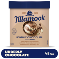 Tillamook Udderly Chocolate Ice Cream | Hannaford