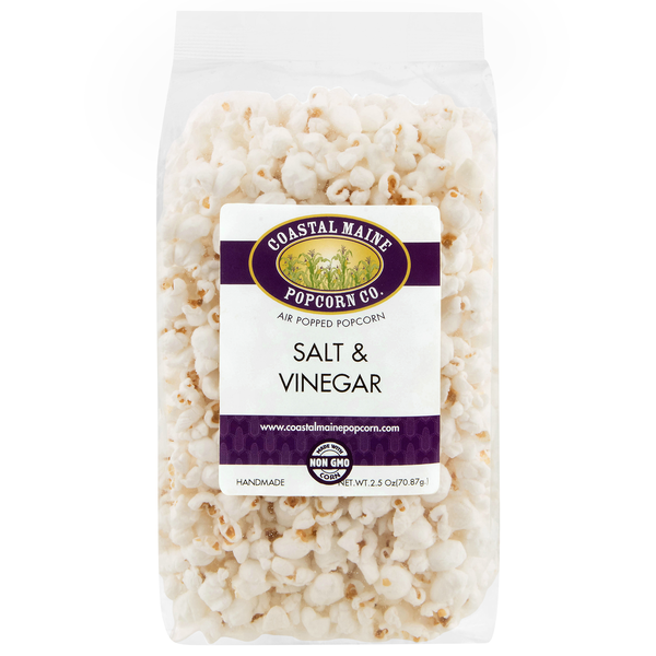 Coastal Maine Popcorn Co. Salt & Vinegar Air Popped Popcorn