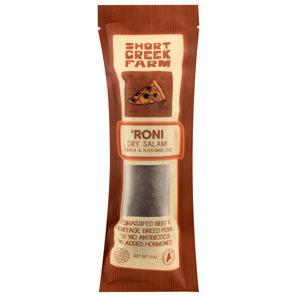 Short Creek Farm 'Roni Dry Salami with Paprika & Kashmiri Chili
