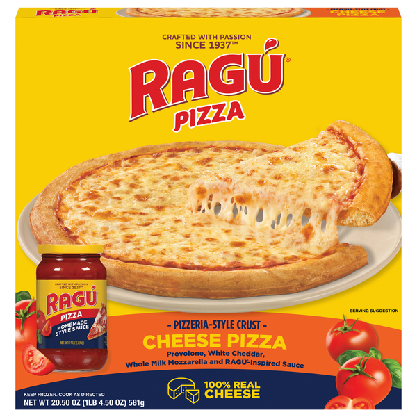 RAGU Pizzeria-Style Crust Cheese Pizza Frozen