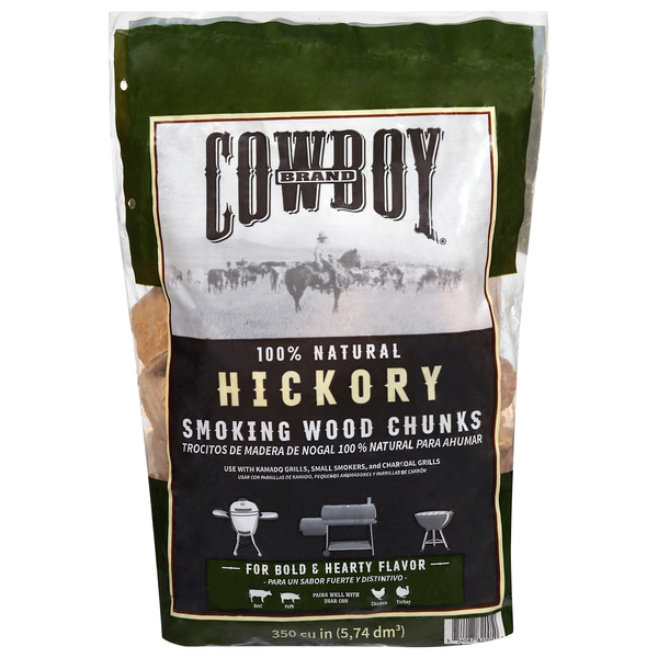 Cowboy Hickory Smoking Wood Chunks