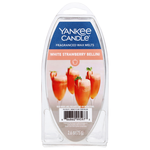 Yankee Candle White Strawberry Bellini Fragranced Wax Melts