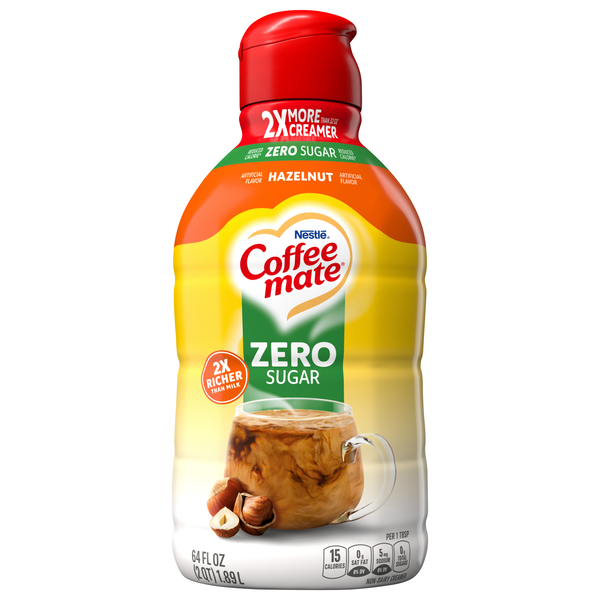 Save on Coffee mate Zero Sugar Hazelnut Coffee Creamer Order Online