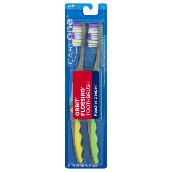 CareOne Orbit Flossing Toothbrush Soft