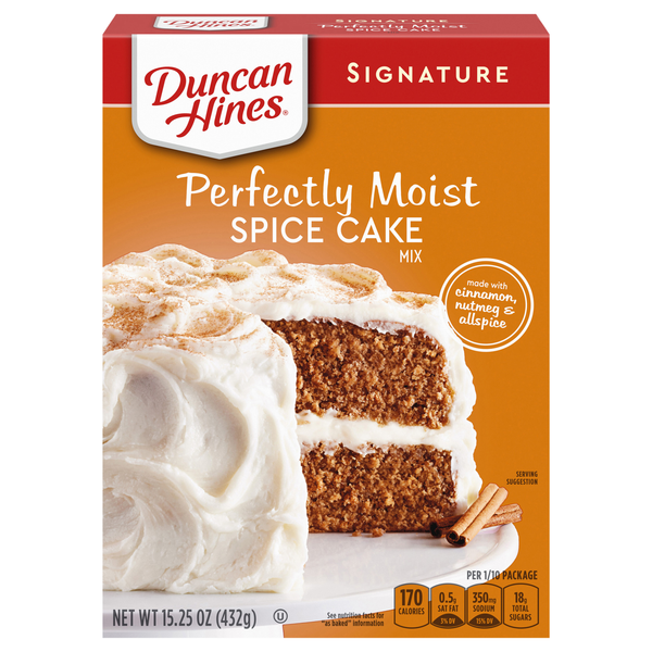 Duncan Hines Signature Perfectly Moist Spice Cake Mix