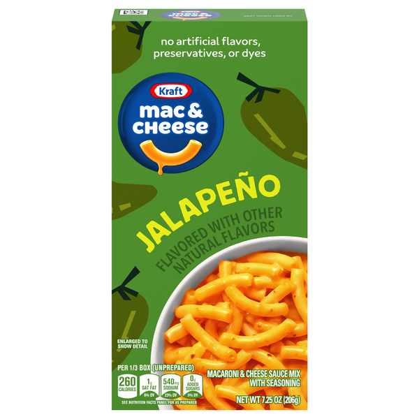 Kraft Jalapeno Flavored Mac & Cheese