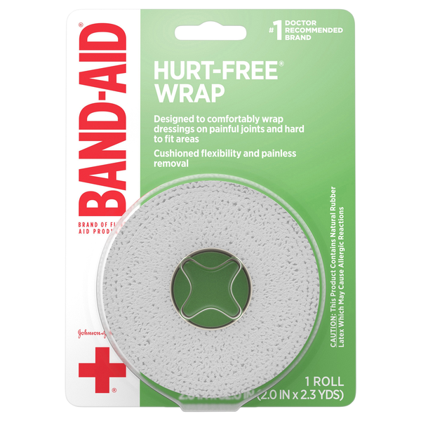 Band-Aid Hurt-Free Wrap