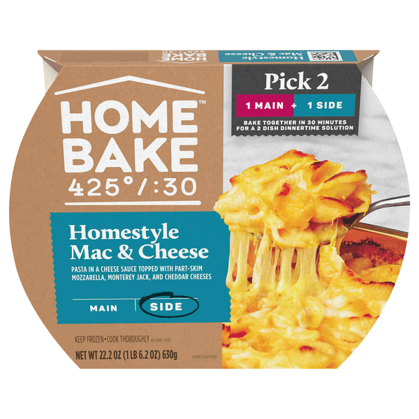 Homebake Homestyle Mac & Cheese Frozen Meal