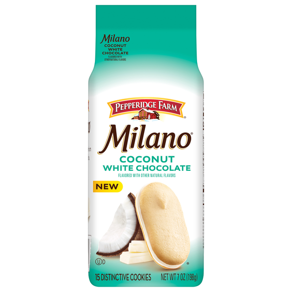 Pepperidge Farm Milano Coconut White Chocolate Cookies