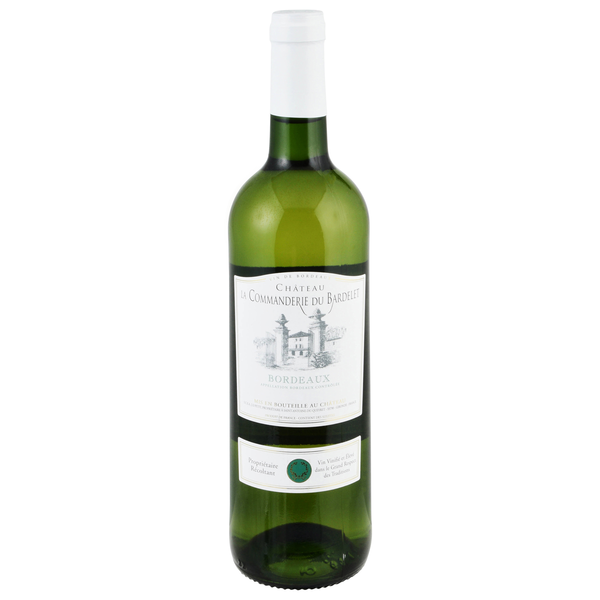 Chateau La Commanderie du Bardelet Bordeaux White Wine