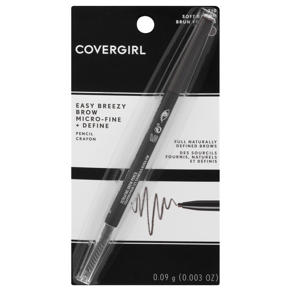CoverGirl Easy Breezy Brow Micro-Fine + Define Pencil Soft Brown 710