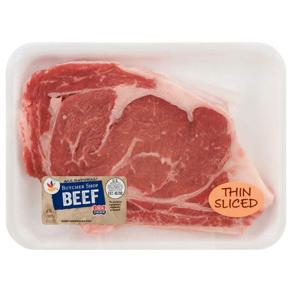 Giant All Natural Butcher Shop Thin Sliced Beef Steak