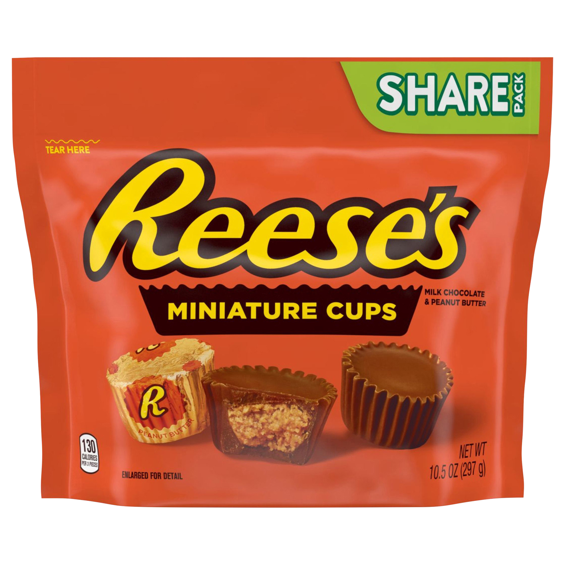Reese's Reese's Milk Chocolate Peanut Butter Cups Candy Miniatures Share Pack