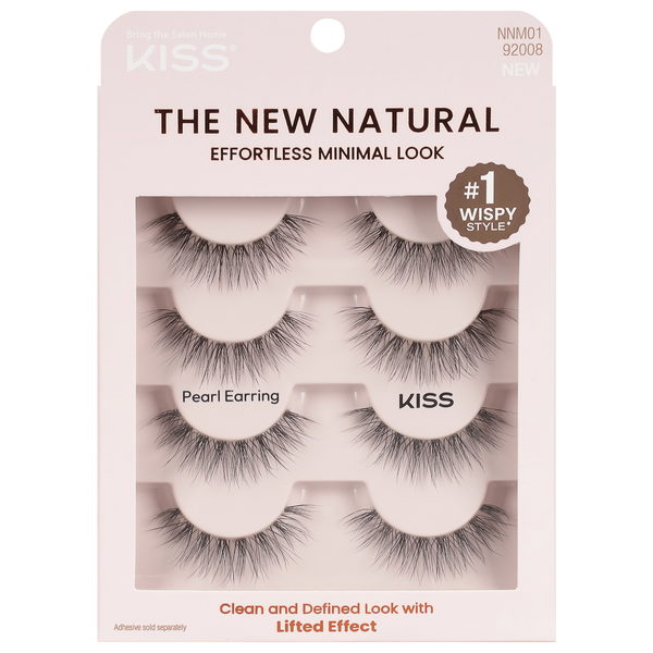 Kiss The New Natural Lashes Pearl Earring 92008