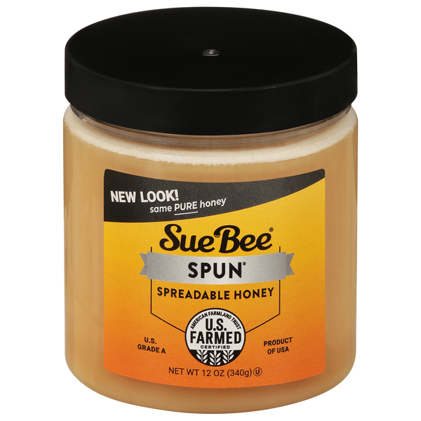 Sue Bee Spreadable Spun Pure Clover Honey