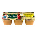 White House All Natural Plus Applesauce Cups - 6 ct