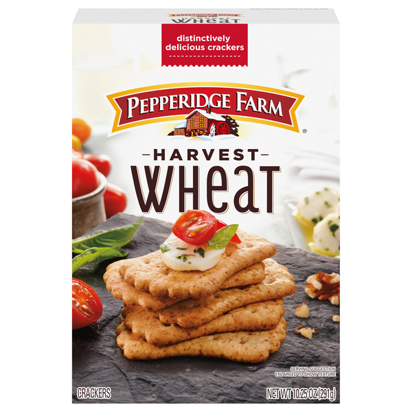 Save on Pepperidge Farm Harvest Wheat Crackers Order Online Delivery MARTIN'S