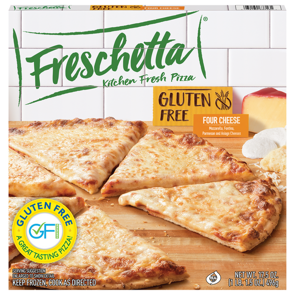 Freschetta Gluten Free Four Cheese Pizza Frozen