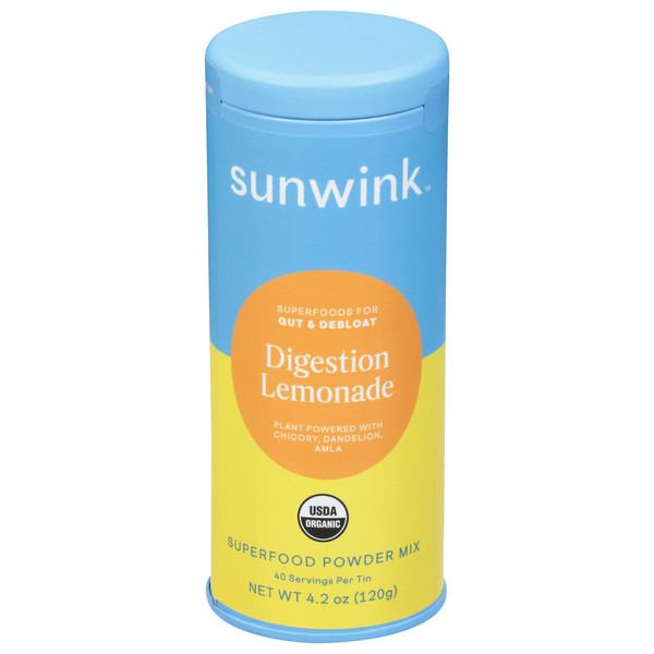 Save on Sunwink Superfood Powder Mix Digestion Lemonade Order Online