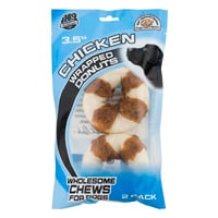 K9 Cookhouse Chicken Wrapped Donut Dog Chews 3.5 Inch