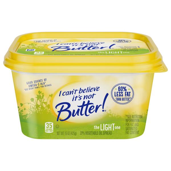 I Can't Believe It's Not Butter! Light Vegetable Oil Spread