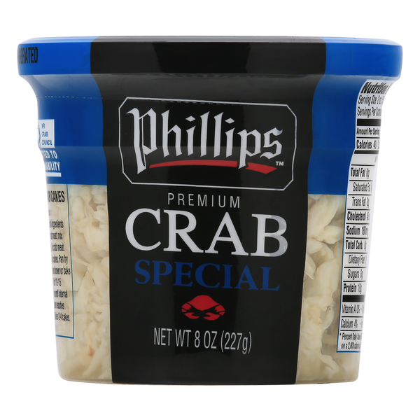 Phillips Wild Caught Premium Special Crab Meat Fresh