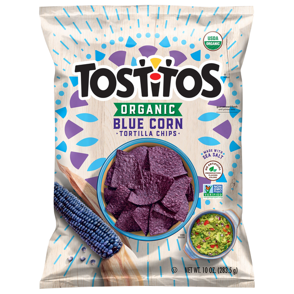 Tostitos Organic Blue Corn Tortilla Chips
