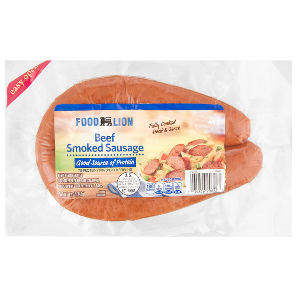 Food Lion Beef Smoked Sausage