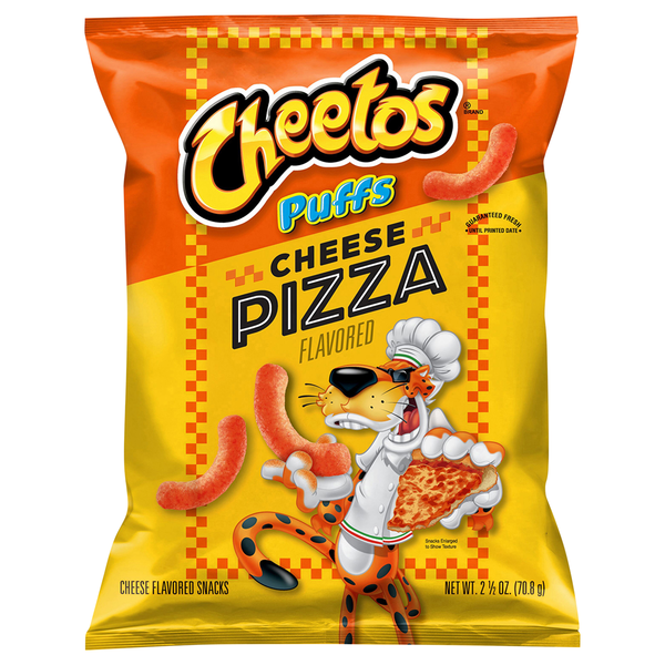 Cheetos Puffs Cheese Pizza Flavored Snacks