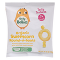 Baby Bellies Organic Sweetcorn Round-a-bouts Puffed Snacks 7+ Months