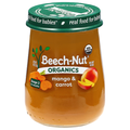 Beech-Nut Organics Stage 2 Mango & Carrot Baby Food