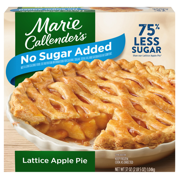 Save on Marie Callender's No Sugar Added Lattice Apple Pie Frozen