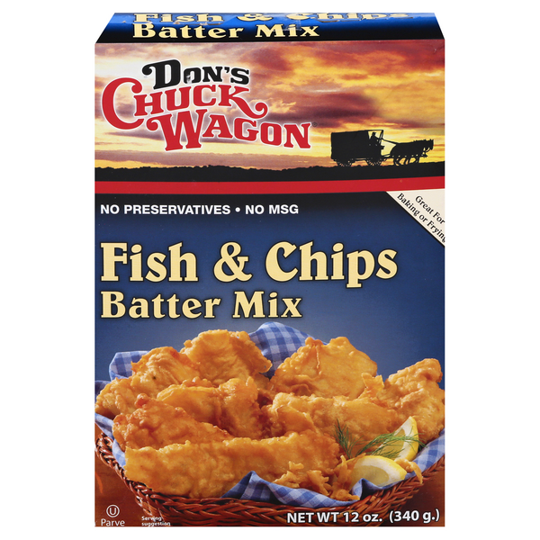 Don's Chuck Wagon Fish & Chips Batter Mix