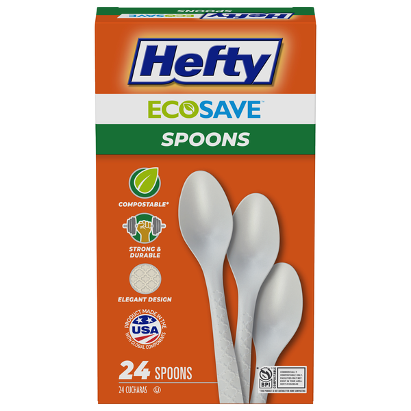 Hefty EcoSave Compostable Spoons