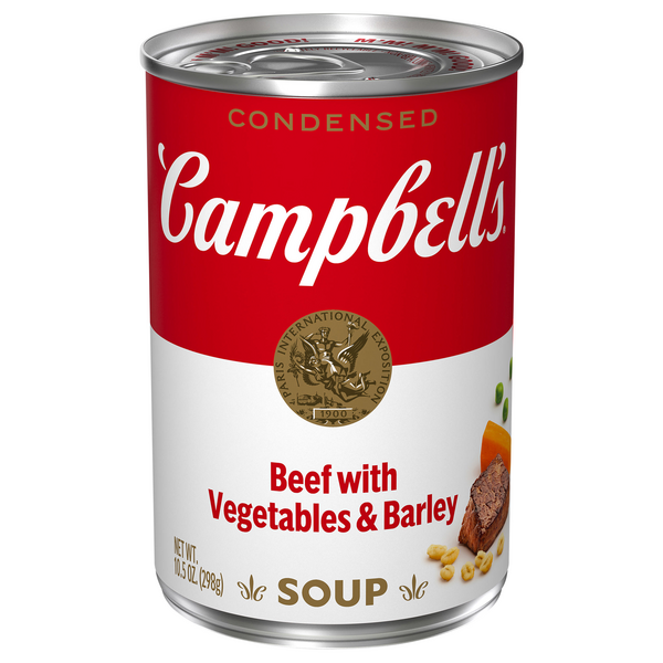 Campbell's Condensed Beef Vegetable & Barley Soup
