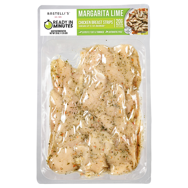 Rastelli's Margarita Lime Chicken Breast Strips