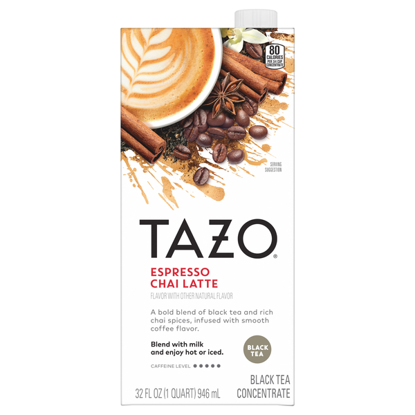 Tazo Espresso Chai Latte Black Tea Concentrate