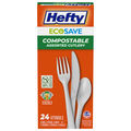 Hefty EcoSave Assorted Compostable Cutlery