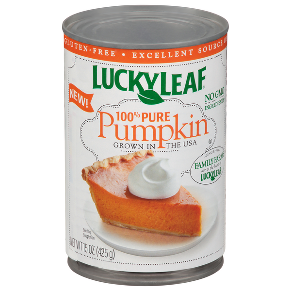 Lucky Leaf 100% Pure Pumpkin