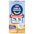 Kraft PowerMac 17g Protein White Cheddar Mac & Cheese