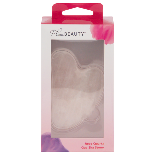 Plum Beauty Rose Quartz Gua Sha Stone