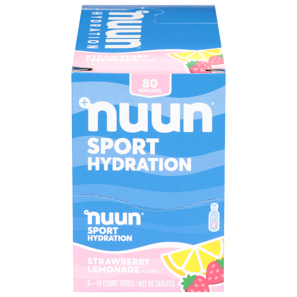 NUUN Sport Hydration Strawberry Lemonade Drink Mix