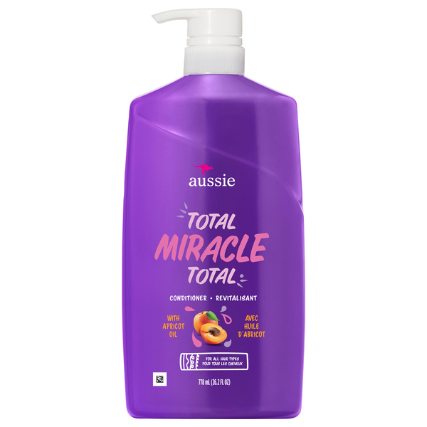 Aussie Total Miracle 7-in-1 Conditioner w/Apricot & Macadamia Oil