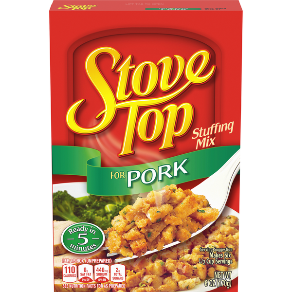 Stove Top Stuffing Mix For Pork