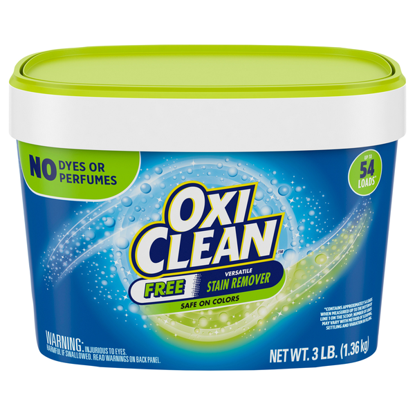 OxiClean Free Color Safe Stain Remover Powder