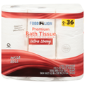 Food Lion Premium Ultra Strong Mega Roll 2-Ply Toilet Paper - 9 ct
