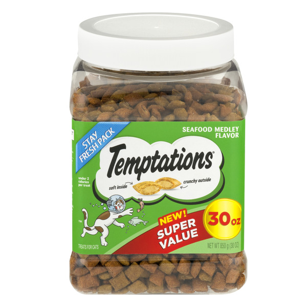 Save On Temptations Cat Treats Classic Seafood Medley Flavor Order 