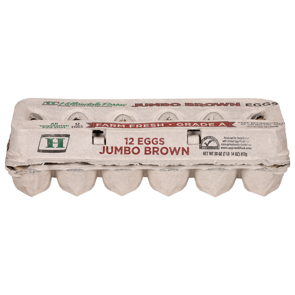 Hillandale Farms Farm Fresh Jumbo Brown Eggs