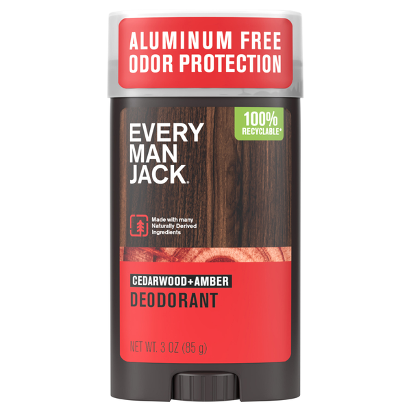 Every Man Jack Aluminum Free Cedarwood Deodorant Stick